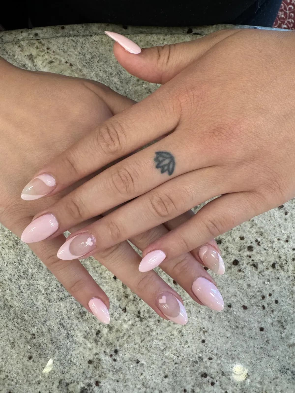 Beautiful nail finish