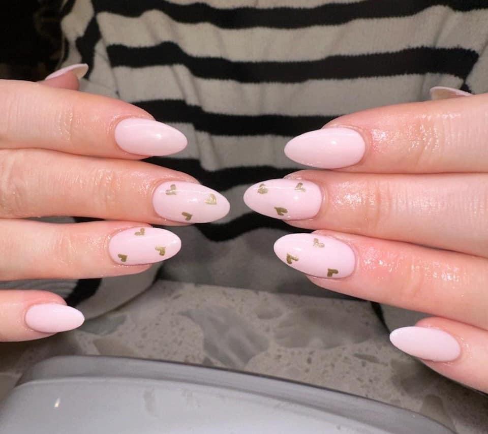 Pink & White Gel, Gallery Lincoln Ct Nail Spa