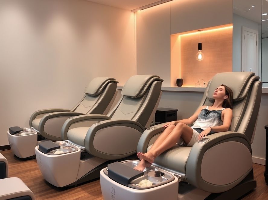 Pedicure at Lincoln CT Nail Spa