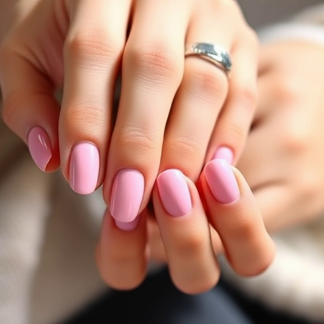Shellac Gel Mani at Lincoln CT Nail Spa