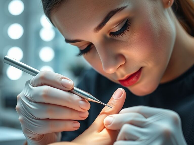 pedicure process at Lincoln CT Nail Spa