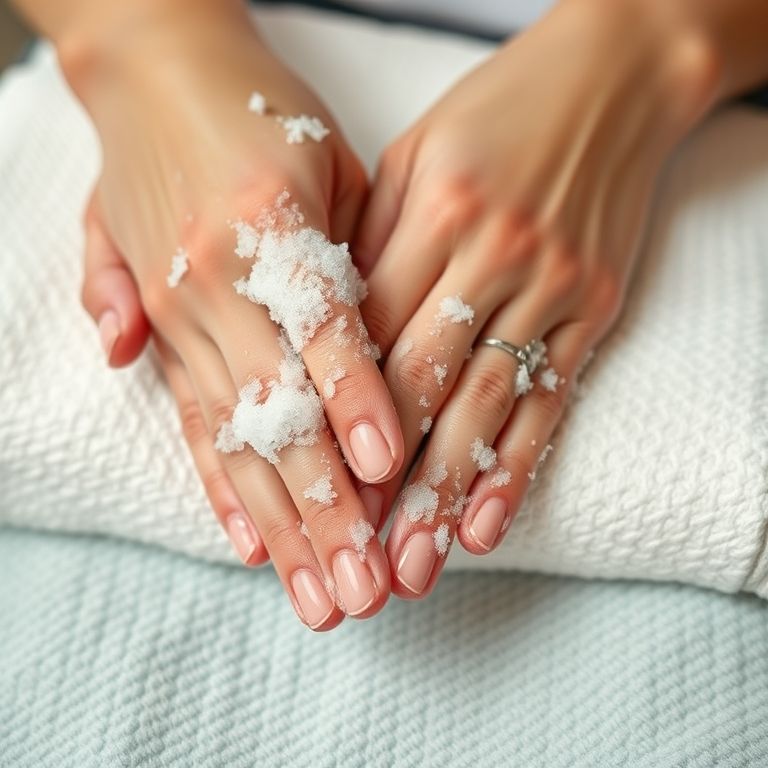 step during SPA Manicure at Lincoln CT Nail Spa