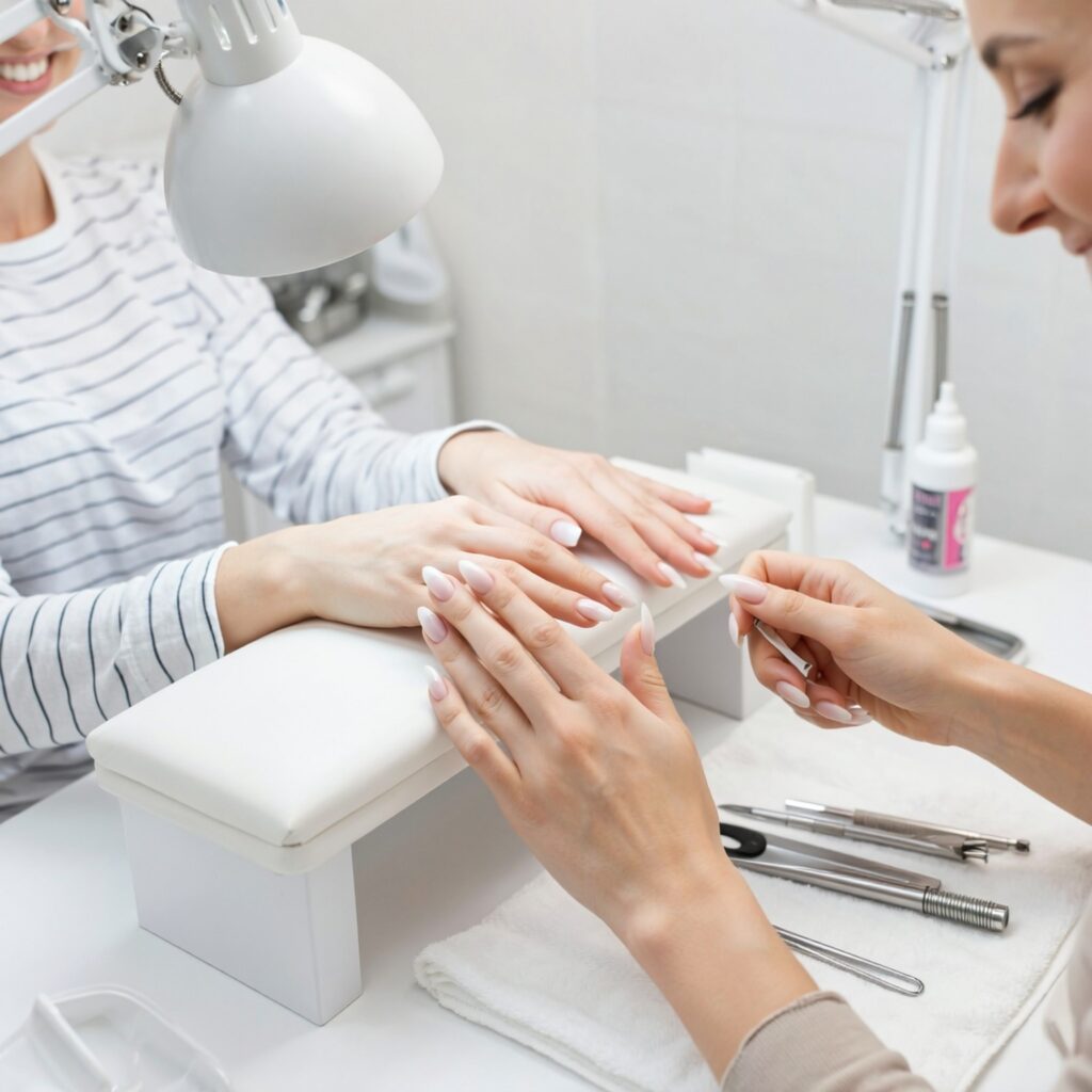Builder Gel Nails Service Lincoln CT Nail Spa