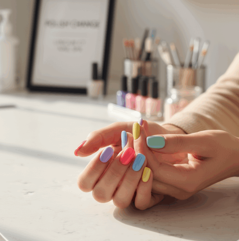 Close-Up Polish Change – Lincoln CT Nail Spa