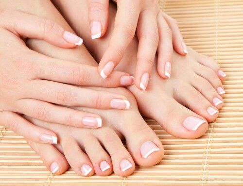 French manicures and pedicures at lincoln CT Nail Spa