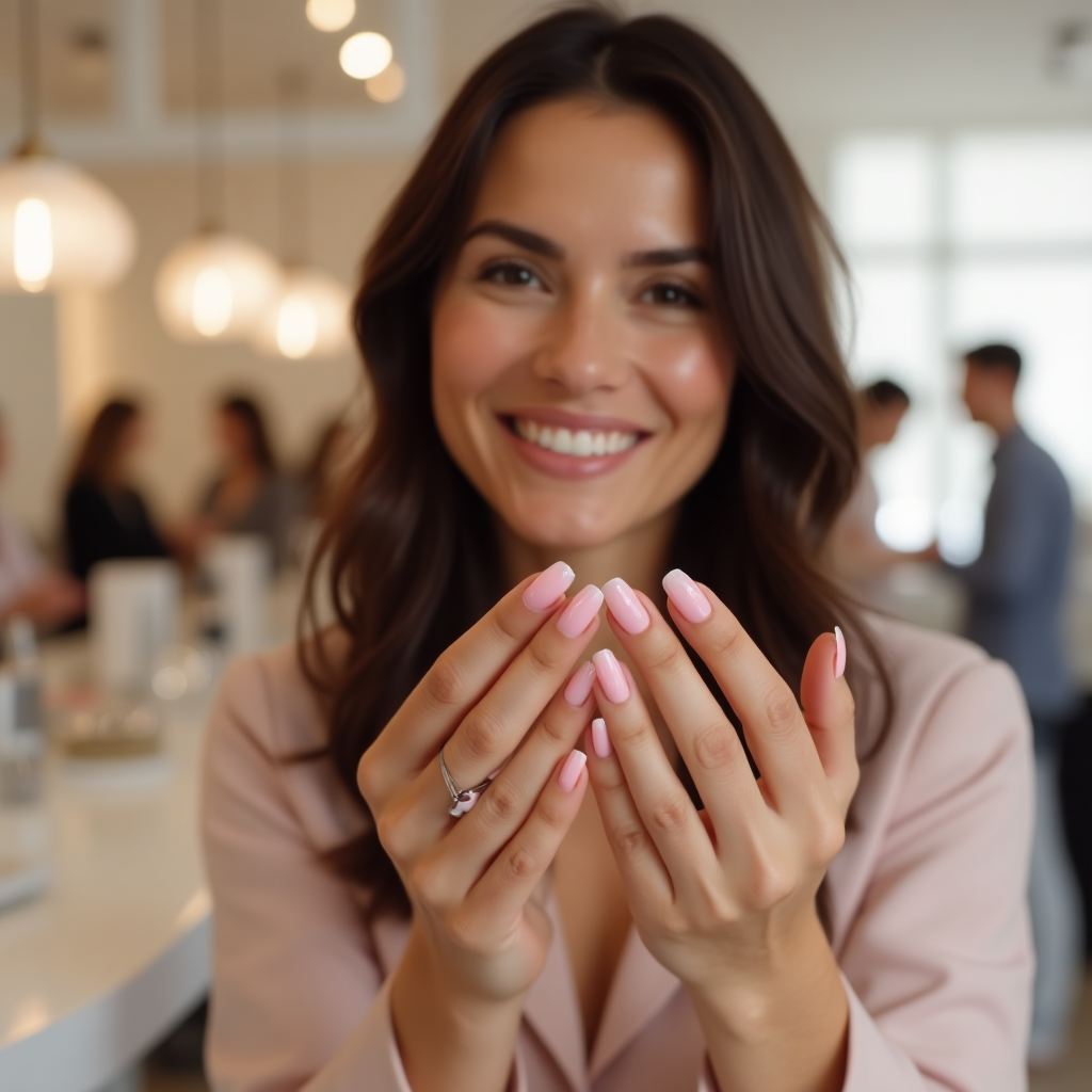 Builder Gel Nails Service Lincoln CT Nail Spa