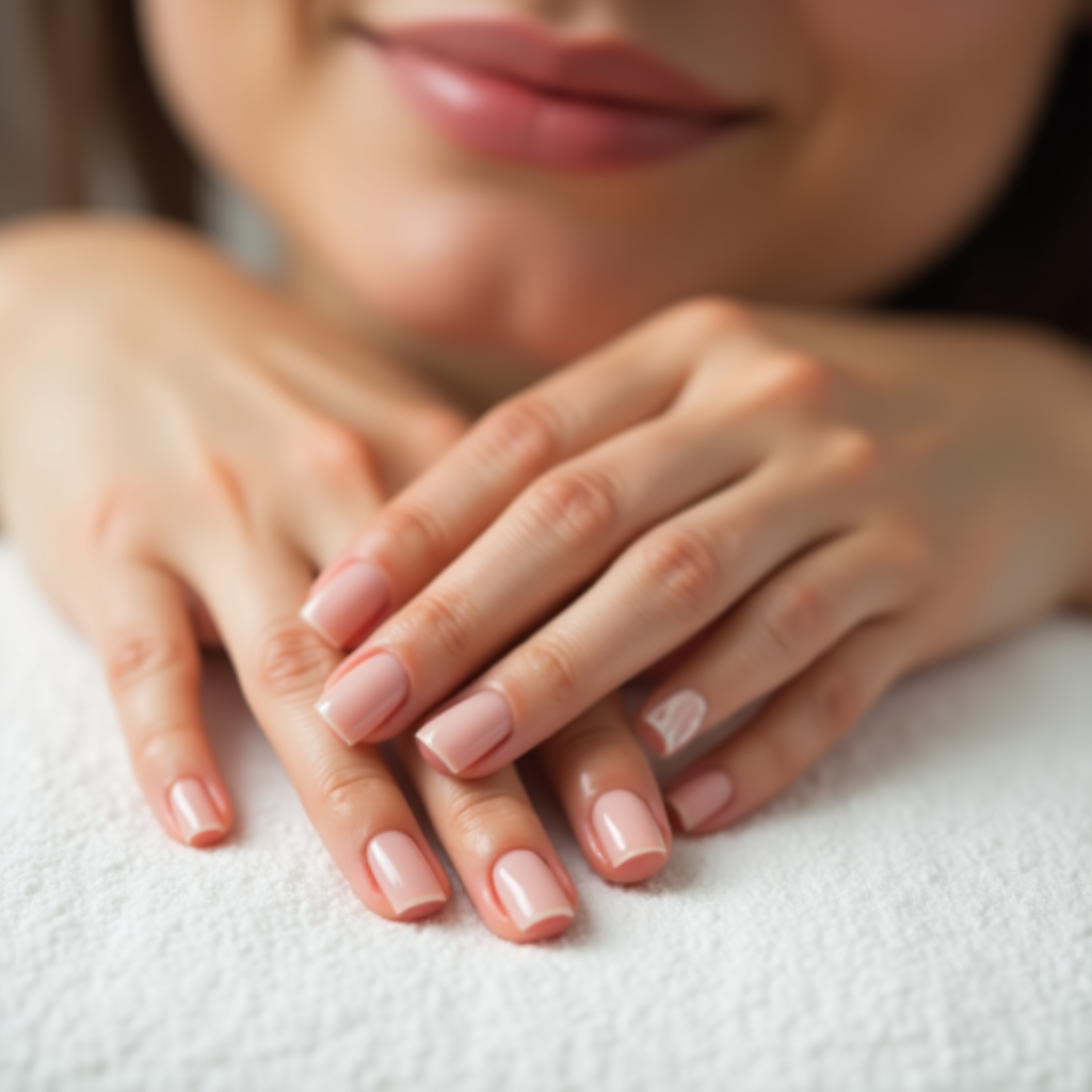Manicure at Lincoln CT Nail SPa