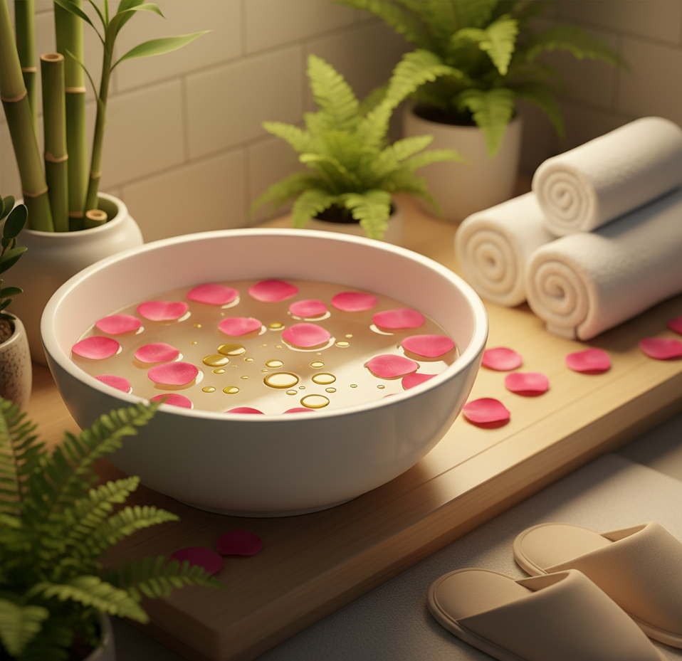 Natural Wellness Pedicure at Lincoln CT Nail Spa