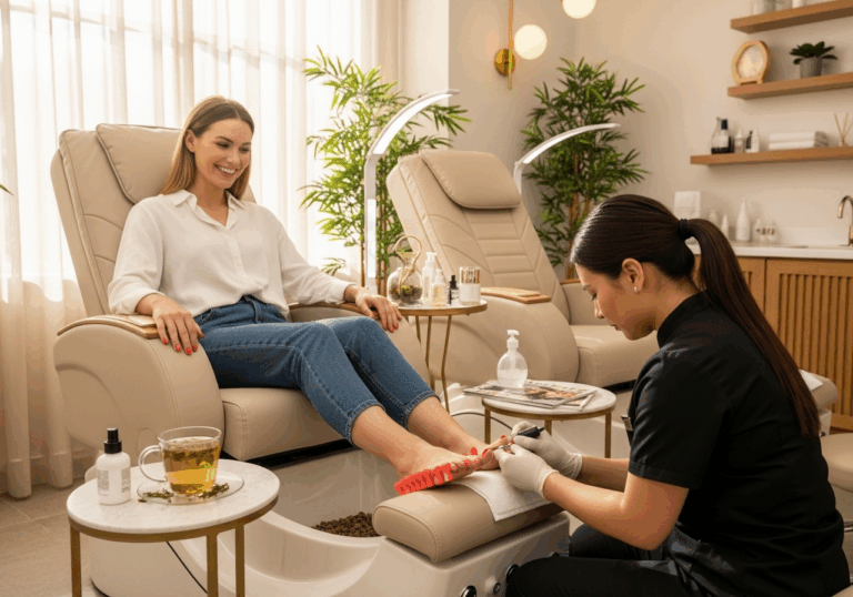 Pedicures at lincoln ct nail spa