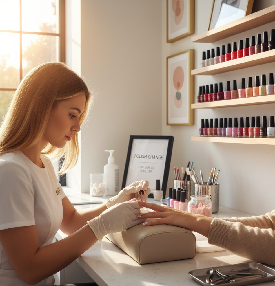 Polish Change – Lincoln CT Nail Spa