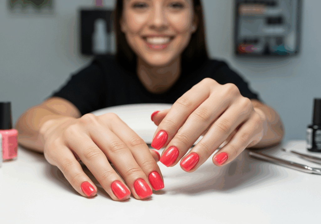 Shellac Gel Nails at lincoln CT Nail Spa