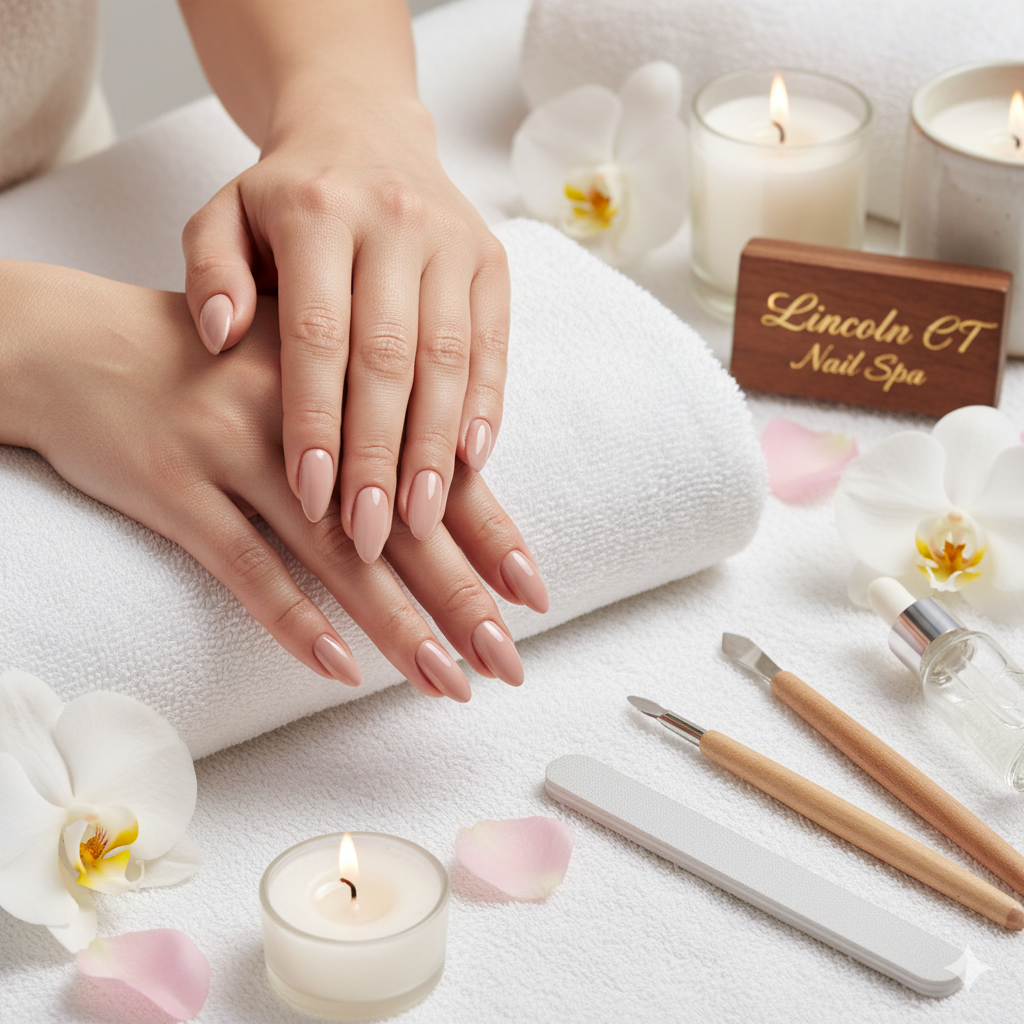 Spa Manicure at Lincoln CT Nail Spa
