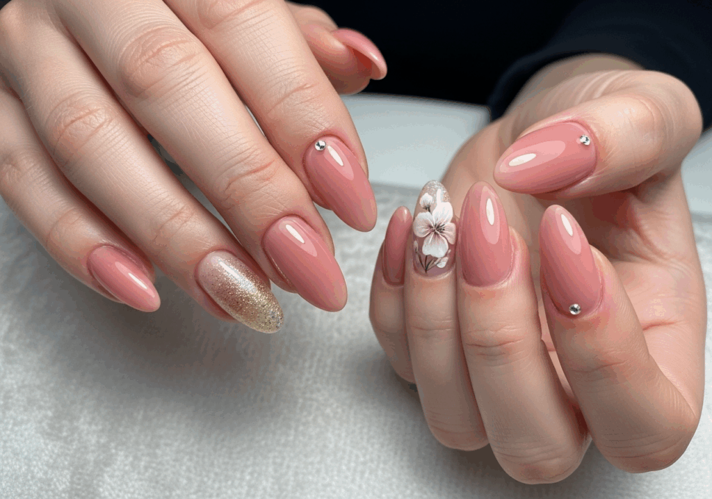 builder gel nails at lincoln ct nail spa