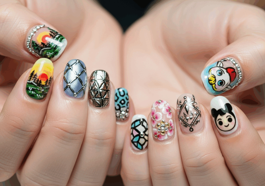 Nail Art at lincoln CT nail spa