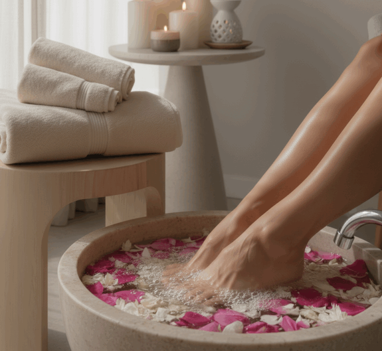 Close up SPA Pedicure – Lincoln CT Nail Spa