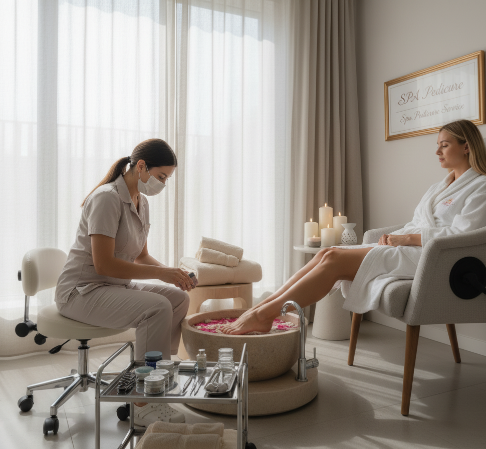 Professional SPA Pedicure – Lincoln CT Nail Spa